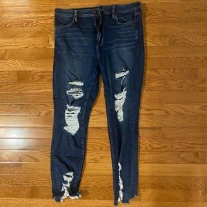 American Eagle Super High Rise Jegging Size 14